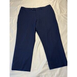 Alaska Airlines By Luly Yang Wool Navy Blue Flight Attendant Pants Size R41U